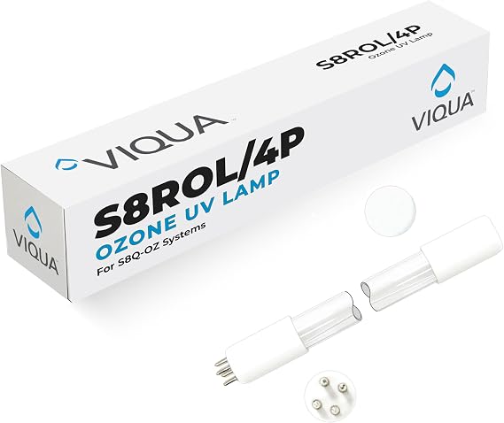 Viqua S8ROL/4P Ozone Lamp for S8Q-OZ Ozone UV Water Treatment System - Used in Residential Swimming Pools up to 20,000 gallons for UV Light for Water Treatment