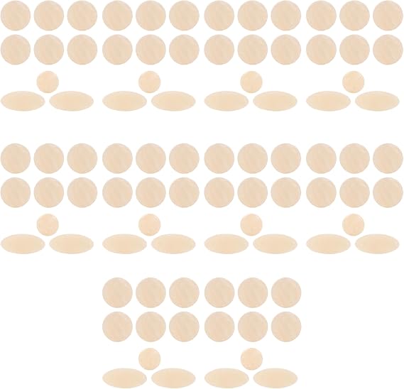 Yibuy Saxophone Key Buttons Pearl Inlays for Alto Tenor Soprano Sax Pack of 90