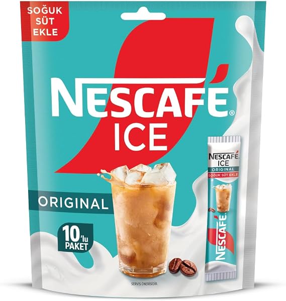 NESCAFÉ Ice Original Soluble Coffee Blend Pack of 10, 10 x 10.5 g