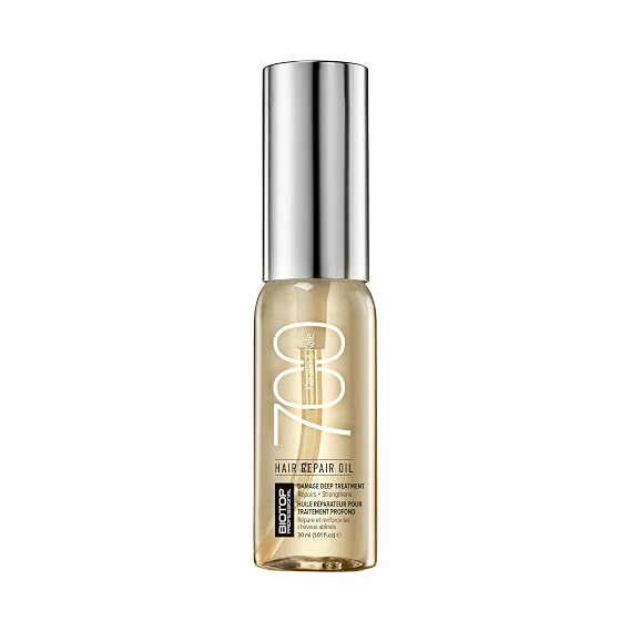 Biotop Professional 700 Keratin + Kale Hair Repair Oil - Damaged Hair Treatment to Repair and Rebuild - For Coarse, Frizzy, Damaged or Chemically Treated Hair - 1.01 Fl Oz