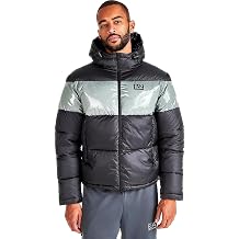 Emporio Armani MEN'S EA7 SHINY PUFFER BOMBER JACKET Size Large (as1, alpha, l, regular, regular)
