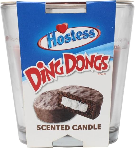 LIGHTERUSA 3oz Scented Candle | Cake Scented Candles | Snack Cakes (Ding Dongs), Varies