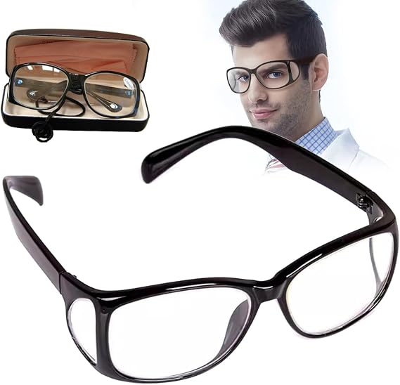 Radiation Protection Lead Spectacles(with Side Defense), 0.5/0.75mmpb X-ray Radiation Protection Lead Glasses, Light and Comfortable, for Radiographer Hospitals,0.5mmPb