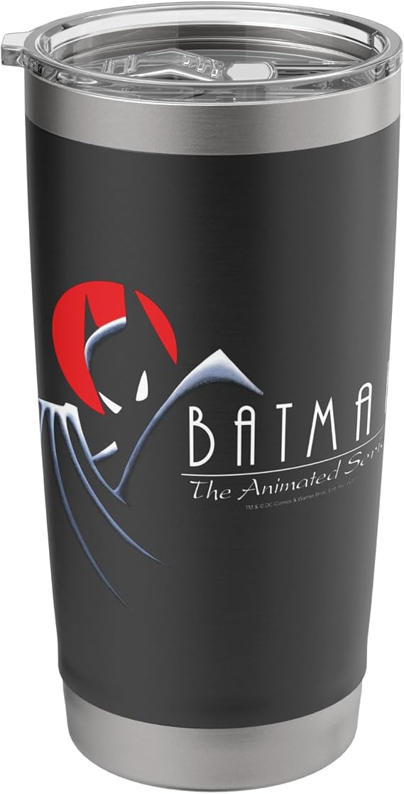 Batman: Animated Series Silhouette Logo Stainless Steel Insulated Tumbler