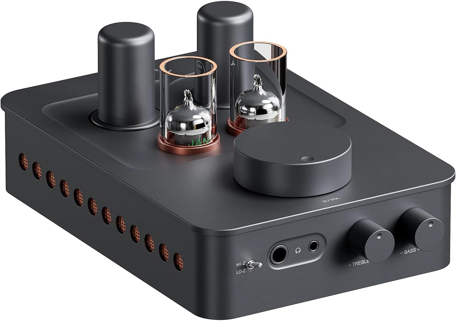 High-Fidelity Tube Amplifier, Class A Preamp with Tone Control, 5654W2 and 6AC72, 3.5mm & 6.35mm Jacks for Home Audio