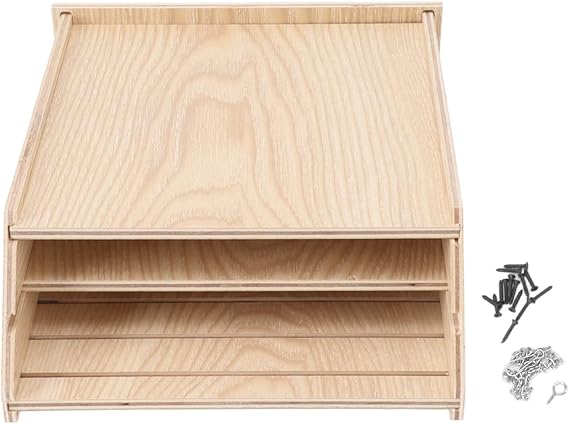 Bat Houses for Outdoors, Bat Box House, Handcrafted Weatherproof Bat Box, Bat House Kit, Easy to Hang One Way Bat Door Convenient for Bats to Land Roost (Wood)