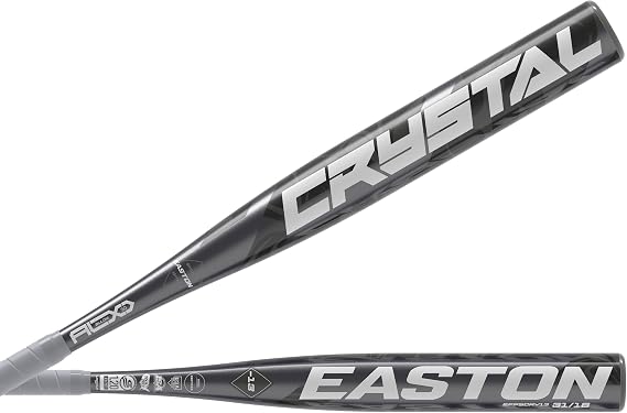 Easton | Crystal Fastpitch Softball Bat | -13 Drop | 1 Pc. Alloy | Approved for All Fields