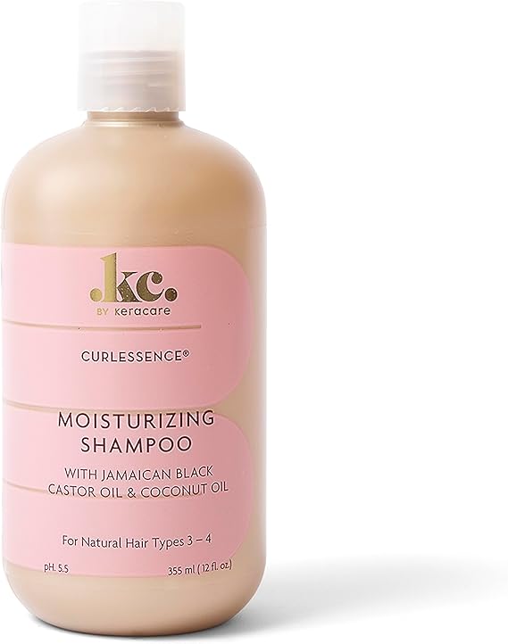 KeraCare Curl Essence Moisturizing Shampoo- Gently Cleanses & Hydrates 12oz