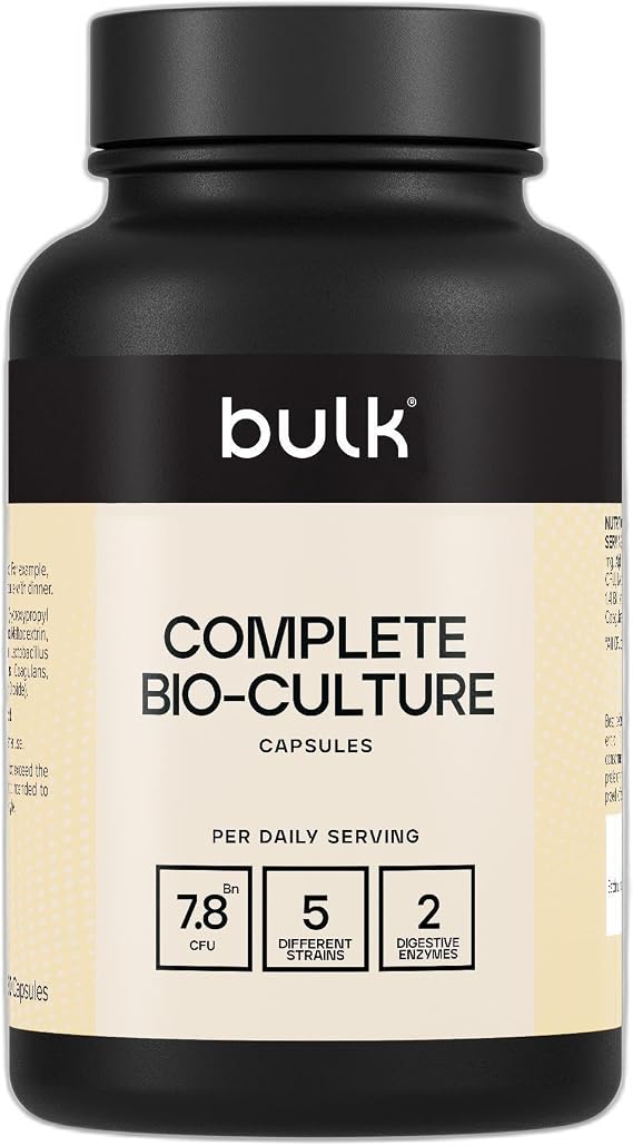 Bulk Complete Bio-Culture, Pack of 180 | Probiotic Capsules