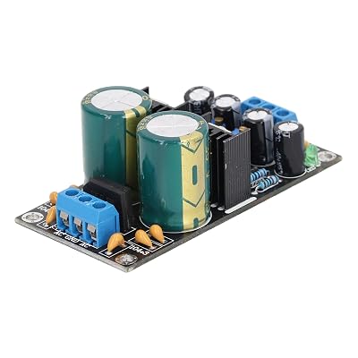 Power Regulator Module, AC 10-24V Voltage Regulator Module LM317 and LM337 Adjustable Power Supply Stabilized Board, Power Converters