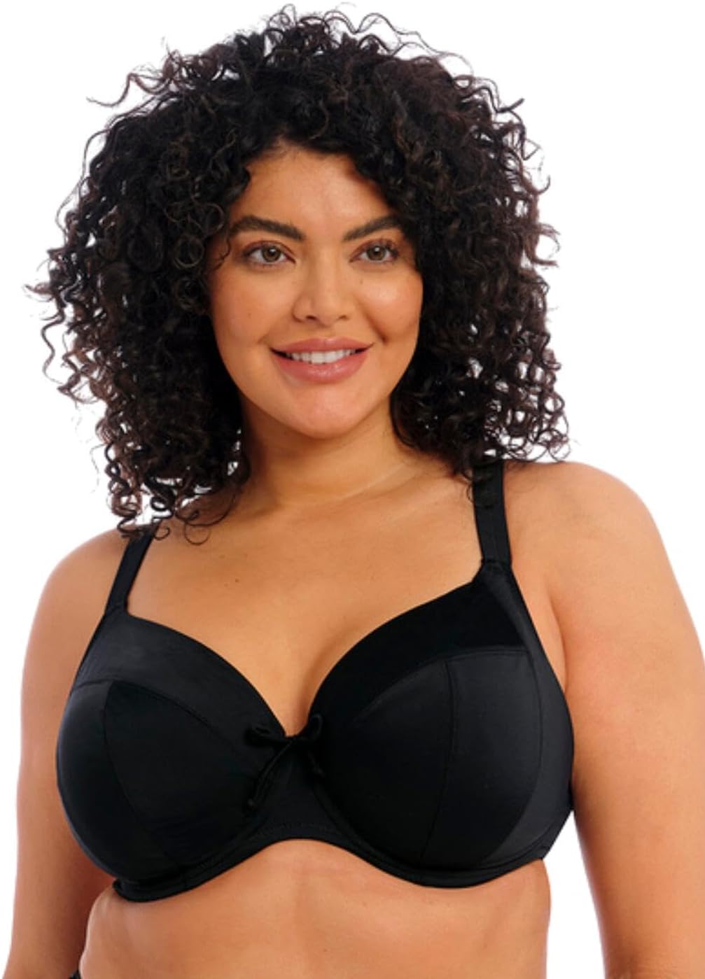 Elomi Womens Plain Sailing Plunge Underwire Bikini Top ES7274