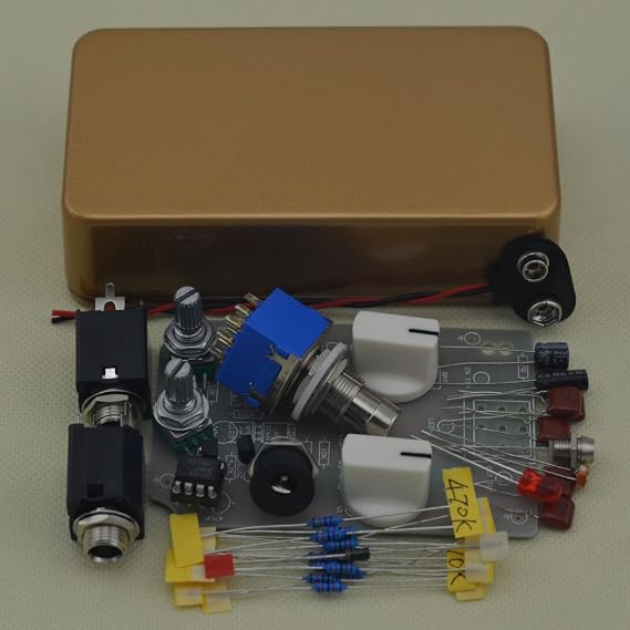 DIY Compressor effect pedal guitar stomp pedals Kit GO
