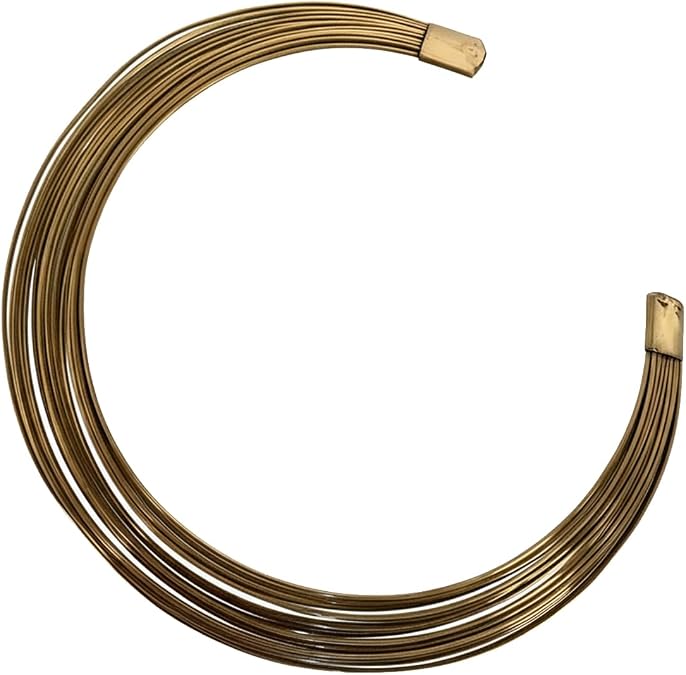 Touchstone Chunky Choker Collar Gold Silver Necklaces for Woman Statement Thick Dainty Goddess Necklace Women Torque Brass Wire Trendy Costume Open Neck Cuff Fashion Jewelry Accessories