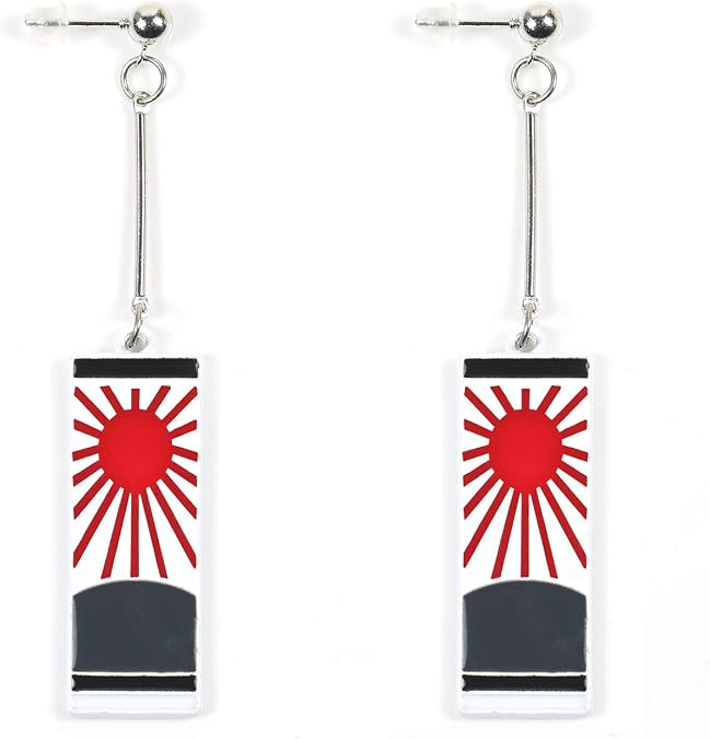 Demon Slayer : Kimetsu no Yaiba Fashion Novelty Koyoharu Gotoge Dangle Earrings Anime Manga Series Sun Breathing Kagura Earrings Nezuko Kamado Zenitsu Agatsuma Inosuke Hashibira