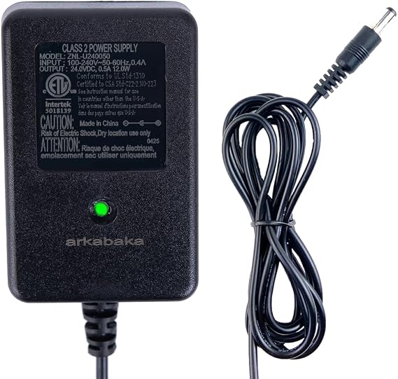 24V Charger for Ride On Toys, 24 Volt Battery Charger for Ride on Car | Red/Green LED Display, for Lead-Acid Batteries Only