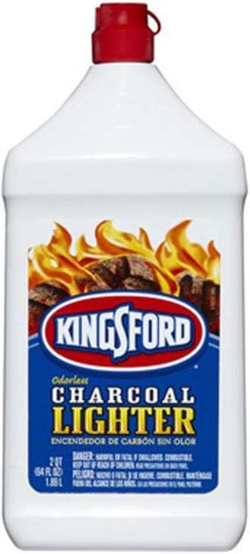 Kingsford 71178 Charcoal Lighter Fluid, 64-Ounce Bottle