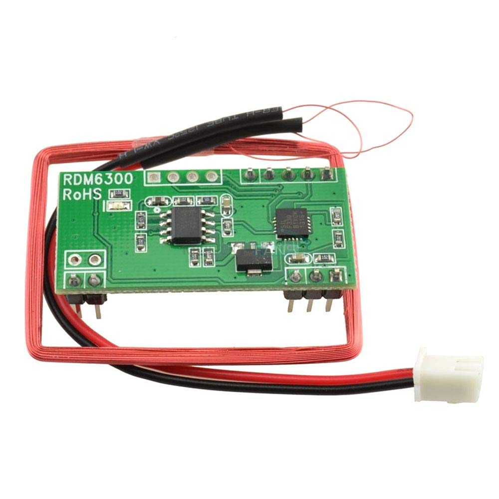 UART EM4100 RFID Card Key ID Control Module RDM6300 RDM630 Access Control System UART Reader Module for Arduino Output 125Khz