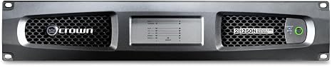 Crown DriveCore Install 2|1250N Amplifier - 1250 W RMS - 2 Channel - 0.4% THD - 20 Hz to 20 kHz - 650 W - Ethernet