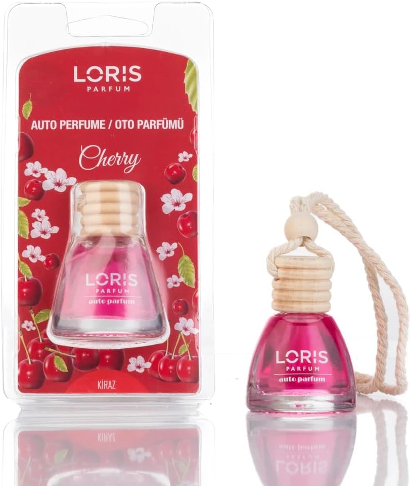 Loris Cherry Auto Perfume, 9 ML, Hanging Type
