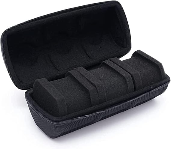 Watch Storage Box Anti-Fall and Shockproof Portable Watch Bag Watch Roll Case for Men Display Holder Stand (Color : B)