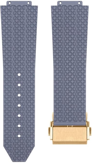 Fluororubber Watch Strap For Hublot BIGBANG Big Bang 44mm Dial Watchband