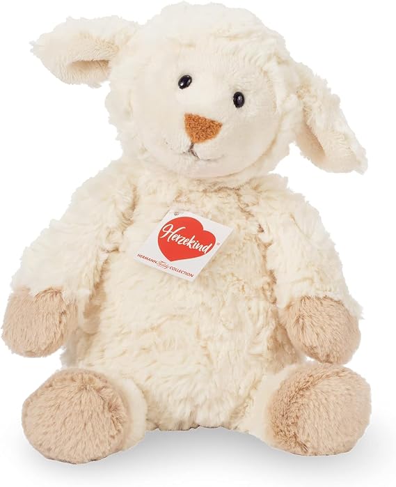 Teddy Hermann "Herzekind" 93917 Lamb Sheep Maggi 27 cm, cuddly toy