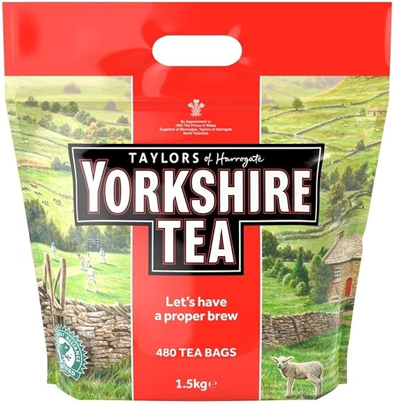 Yorkshire Tea, 480 Tea Bags (1.5 kg)
