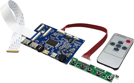 30 Pin EDP40 Pin EDP LCD Portable LCD Panel Kit 40 Pin LVDS Laptop Display Panel Driver Gaming Display Panel Driver Controller(40pinLVDS1366x768LCD)