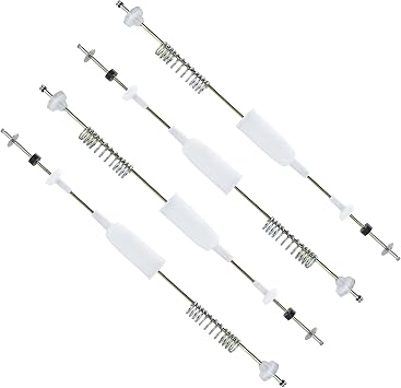AJK72989704 4902EA1002Q AJK72989701 Washer Suspension Rods Kit (4 Pcs) Fit for LG Replace WT1301CW WT1501CW WT1701CV WT5270CW WT5480CW WT5680HVA WT5680HWA