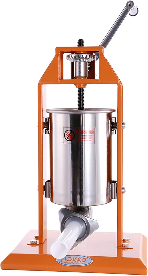 Hakka Sausage Stuffer and Vertical Sausage Maker (7Lb/3L)