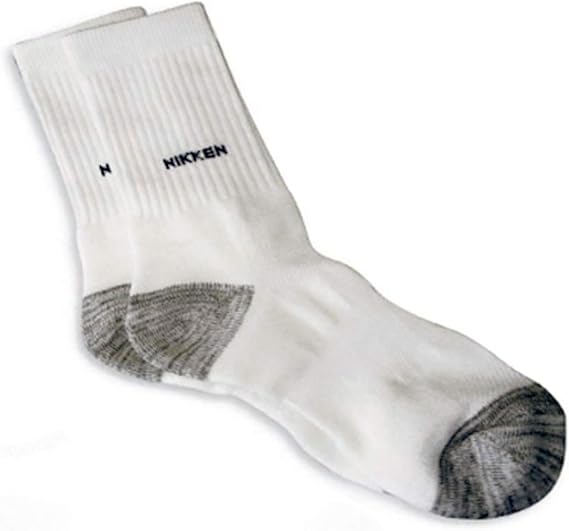 Nikken Cotton Sports Crew Sock for Men and Women Sport Sock