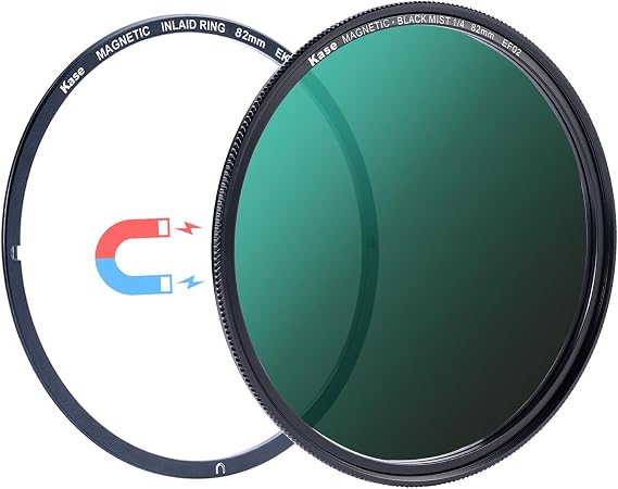 Kase 77mm KW Revolution Plus Magnetic Black Diffusion Mist 1/4 Filter
