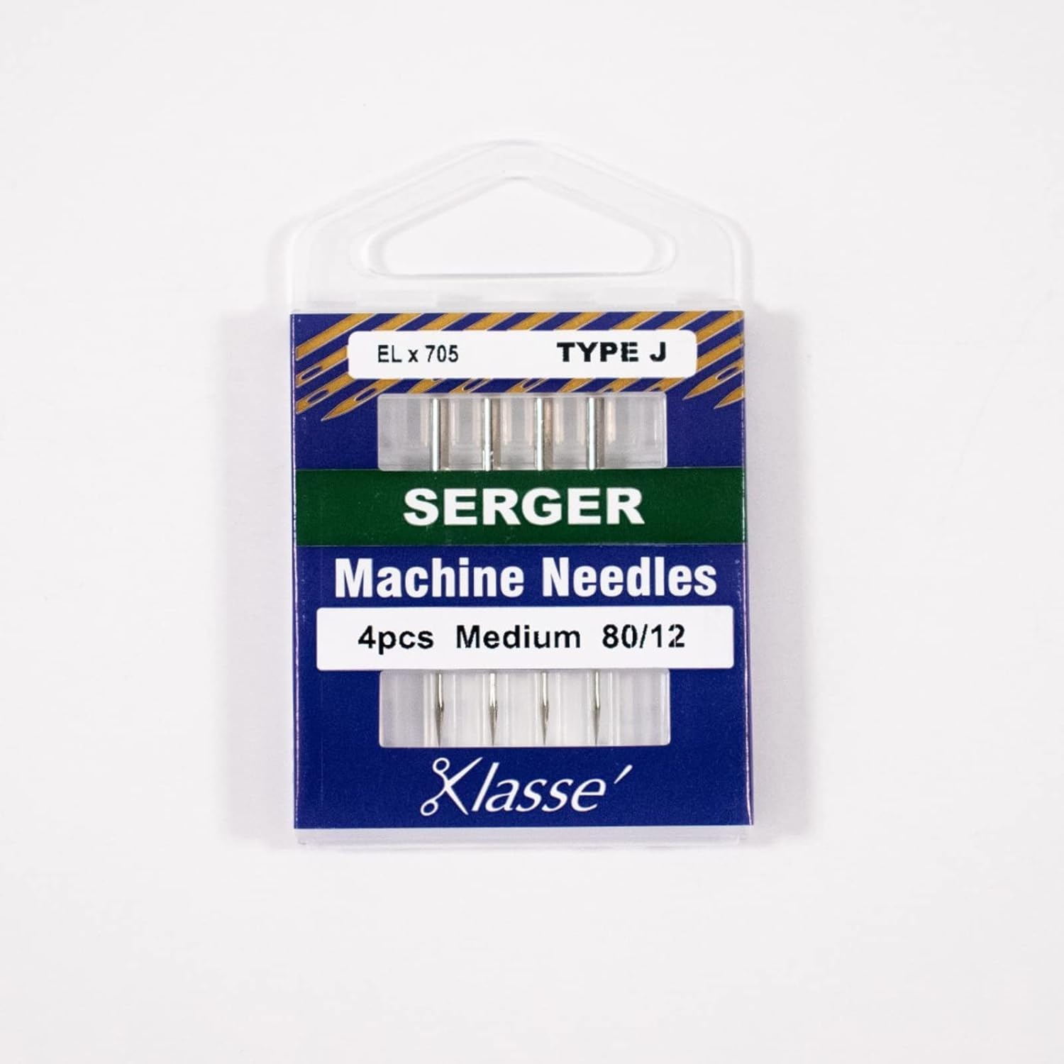 Klasse Serger Needles Type J ELx705 Size 8012