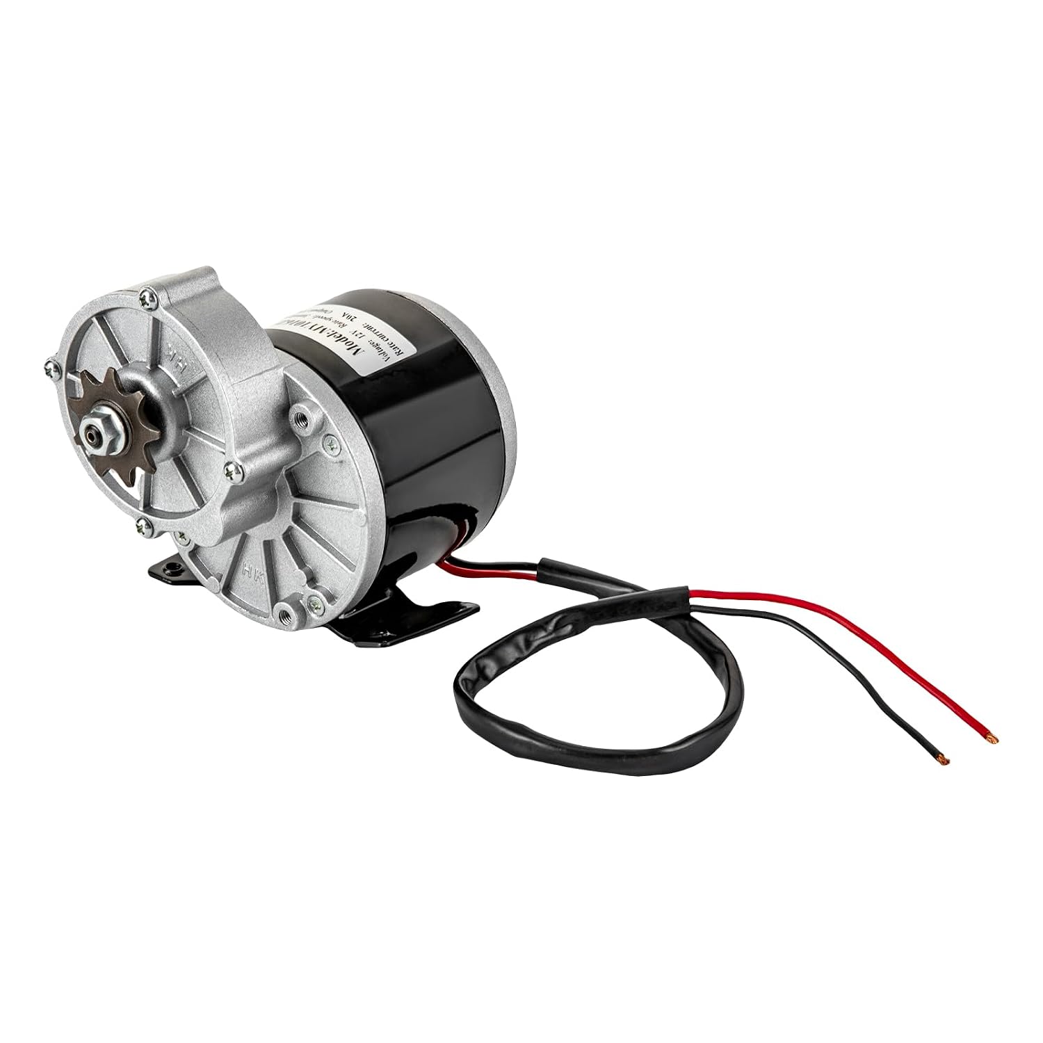 Gear Reduction Electric Motor, 12V 250W 2750RPM DC Electric Brushed Motor with 9 Tooth Sprocket 220lbs Capacity for Electric Bicycle,Scooter,Bikes