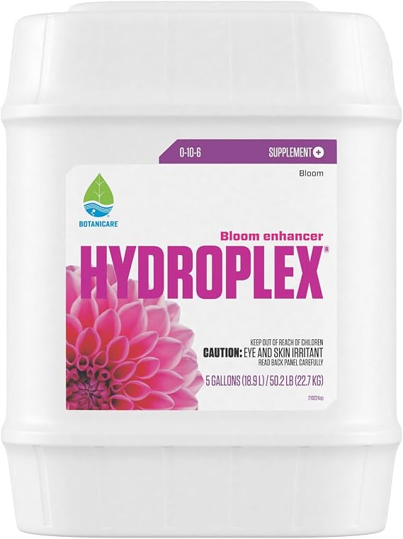 Botanicare Hydroplex, Bloom Enhancer, 0-10-6, 5 gal.