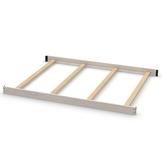 Full-Size Wood Conversion Kit Bed Rails for Baby Cache Convertible Cribs