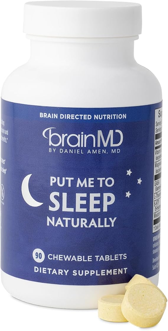 BrainMD Put Me to Sleep Naturally - 90 Chewable Tablets