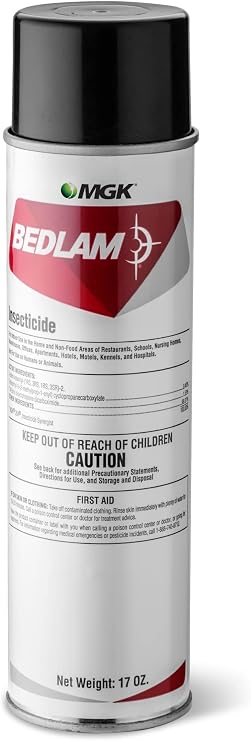 MGK Bedlam Insecticide 17oz - Bed Bugs Spray, Bedbugs Killer