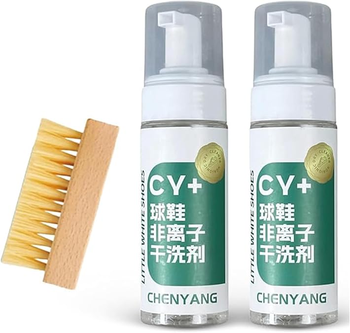 Kydschoice Active Foam Sneaker Cleaner,Hai-bus Active Foam Sneaker Cleaner,Shoe Cleaning Kit for White Shoes