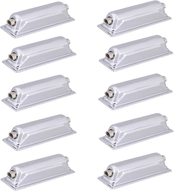 Rectangular Shape Drum Claw Hook 10pcs Iron Drum Claw Hook for Snare Drum,Silver