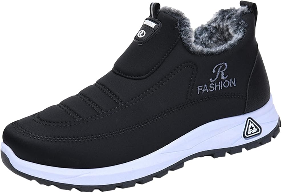 Boots for Women 2025 Cute Winter Warm Ankle Short Snow Boots Casual Fashion Comfortable Fleece Lined Walking Shoes