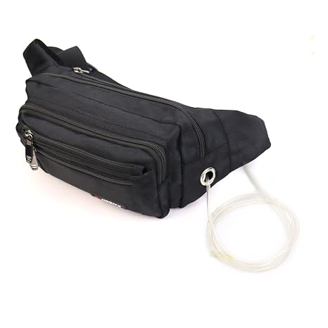 Feeding Tube Bag for Infinity Omni Feeding Pump Fanny Pack G Tube J Tube Modified Waist Bag for Enteral Feeding Pump