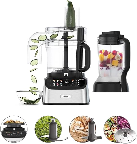 Kenwood FDM73.480SS MultiPro One Touch Food Processor and Blender
