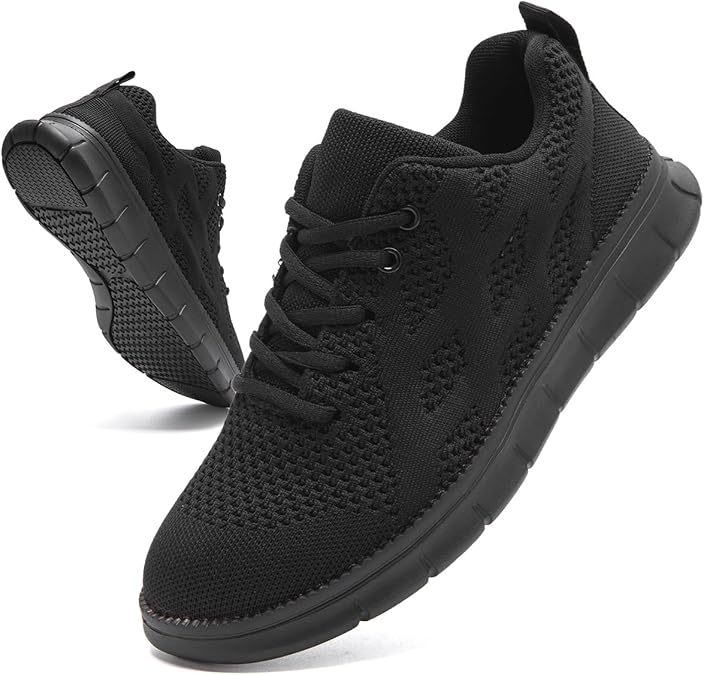 DLWKIPV Men's Walking Shoes Slip On Running Casual Tennis Gym Athletic Sports Sneaker Lightweight Shoes for Men