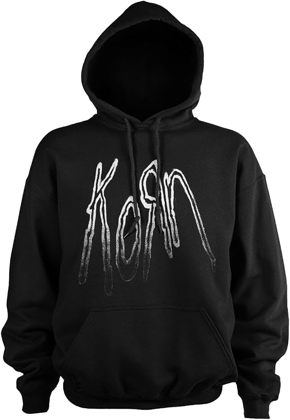 Korn Officially Licensed Hoodie (Black), Large