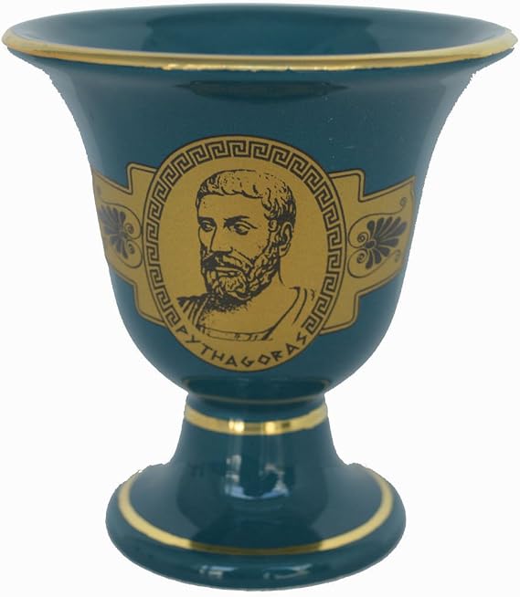 Pythagoras Cup of Justice - Tantalus - Pythagorean Theorem - Great Mathematician