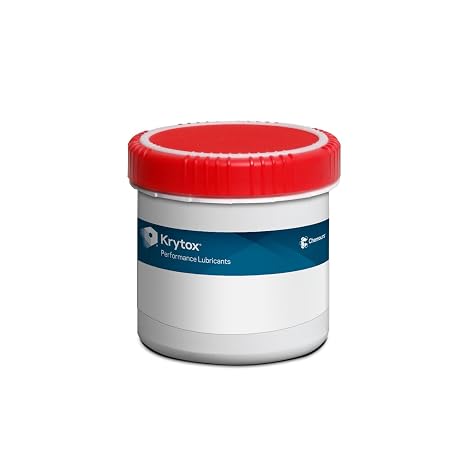Krytox D11036512 Ultra High Temperature Non-Melting Grease, 1 kg/2.2 lb. Jar
