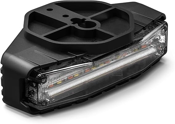 Feniex Q-Under Mirror Light | 3 Programmable Modes | 5 Colors in One (Red-Blue-Amber-White-Green) | 27 LEDs, Super Bright 3 Watt LEDs, SAE Class 1