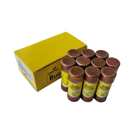 10pcs LPJ-30SP LPJ30SP 30A 600Vac Time-Delay Fuse