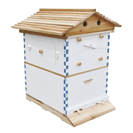 Automatic Beehive Starter Kit With Observation Window"," Automatic Honey Flow, Includes 7 Frames, Suitable for Beginner Beekeepers.
